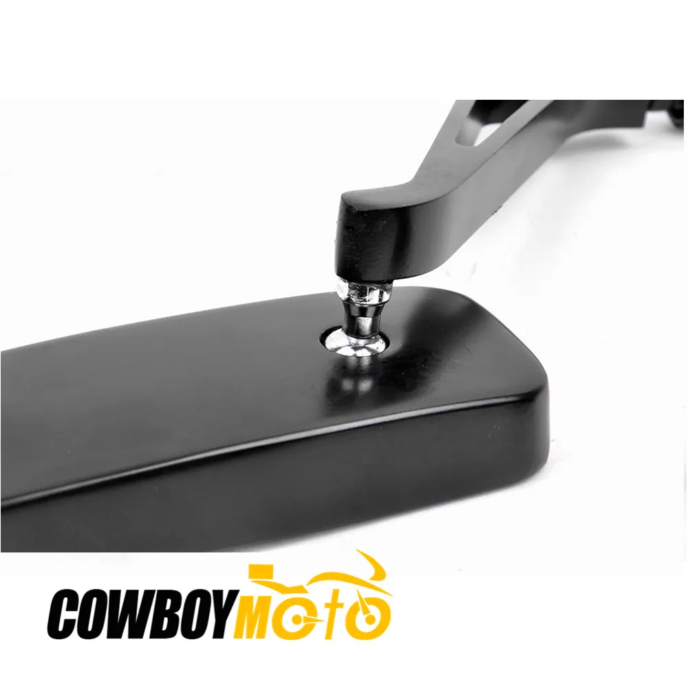 Прямоугольная синяя линза для мотоцикла зеркало бокового вида мотоциклетные