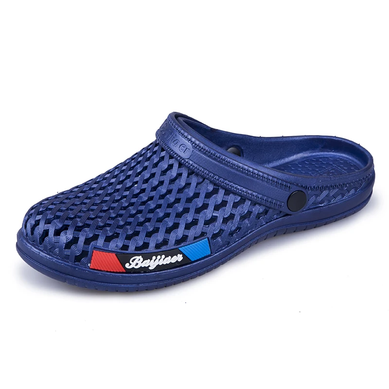 WeiDeng Antiskid Beach Comfortably Croc Summer Water Shoes For Men Sports Sneakers Hiking Sandals Breathable Sandals Slip On