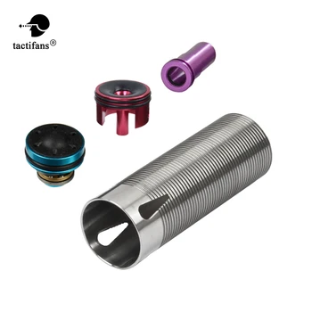 

SHS Cylinder Tune Up Kit Piston Head Nozzle Cylinder Head Inner For AK Series Airsoft AEG Barrel 363-460mm Paintball
