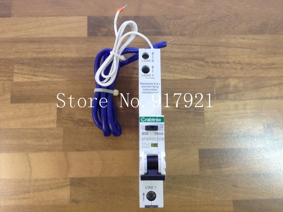 

[ZOB] Imported Crabtree 6FSR50/30B leakage protector compact leakage protection switch 1P50A 30MA --2PCS/LOT