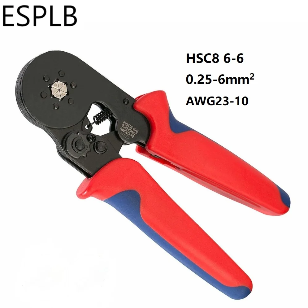 ESPLB мини обжимные плоскогубцы HSC8 6 4 0 25 мм2 4A 10 ручные инструменты