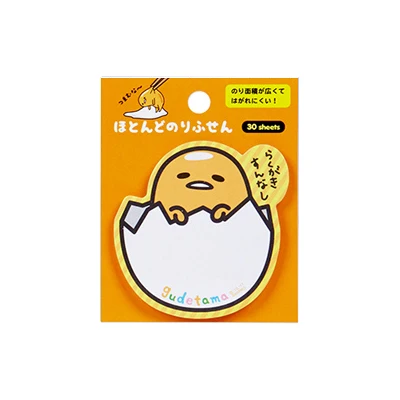 Мультфильм Мелодия Gudetama блокнот клейкая бумага для заметок наклейка кавайный блокнот канцелярские принадлежности pepalaria офисные школьные принадлежности - Цвет: 02