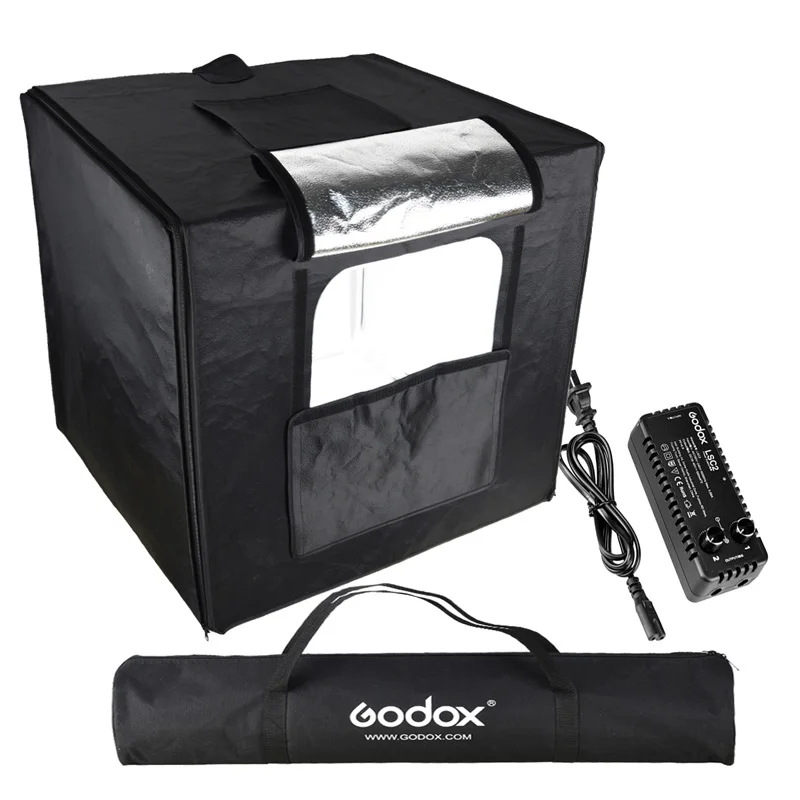 

Godox LSD80 80*80CM / LSD60 60*60CM / LSD40 40*40cm Photography Studio LED Tabletop Shooting Tent Portable Photo Light Softbox