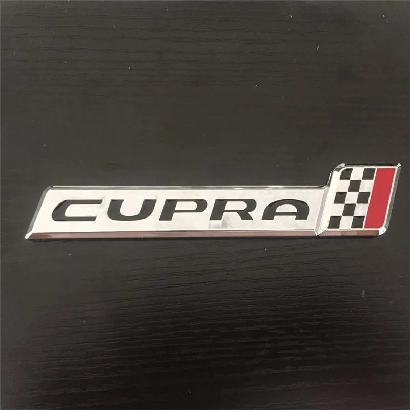 Металлическая наклейка CUPRA Raceflag заводская табличка эмблема Badge для Leon 5F Ibiza