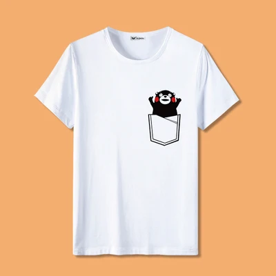 Новинка 2019 Кумамото Кен талисман детские футболки Кумамон топы с принтом