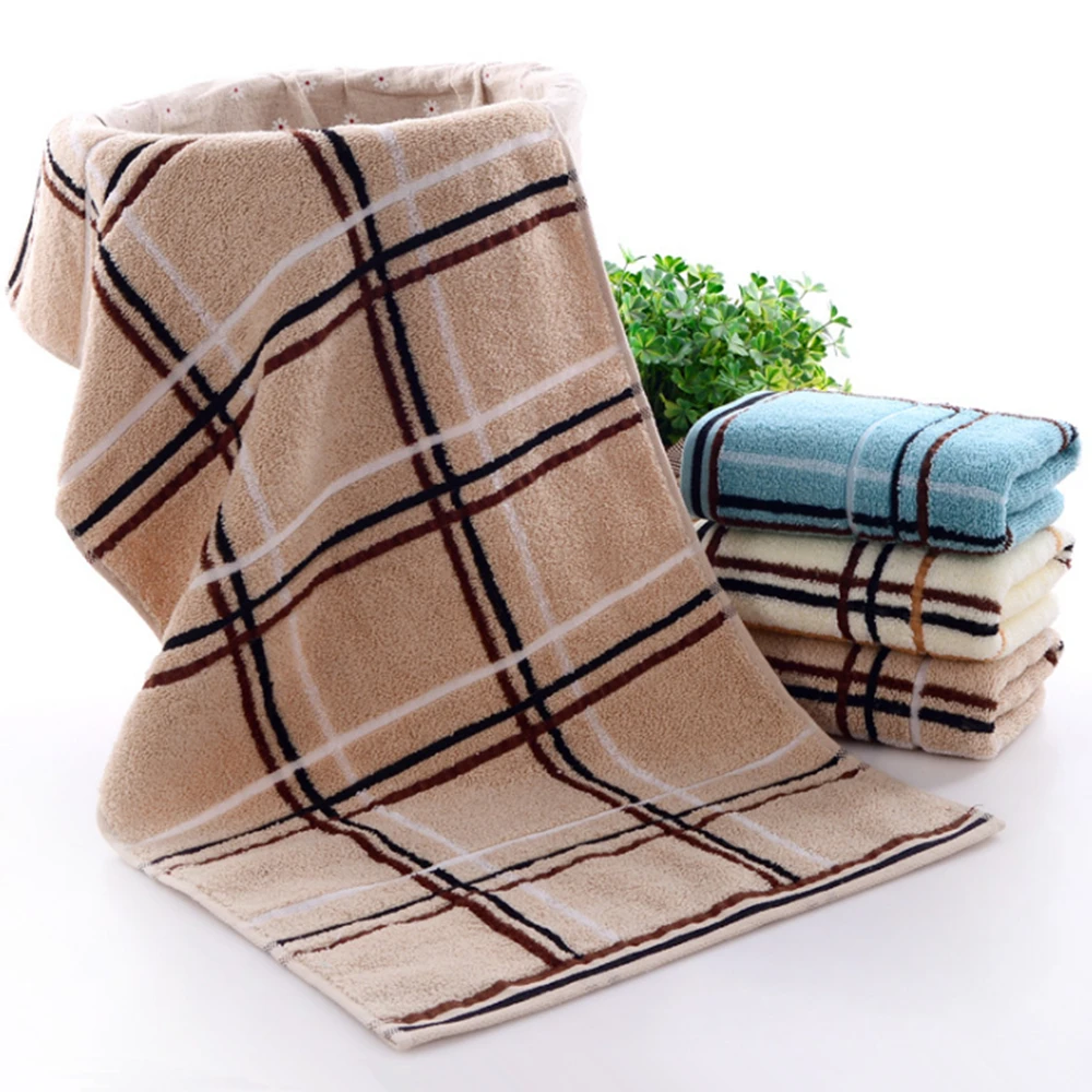 1pcs/lot High quality padded cotton towel Jacquard towel 34x75cm