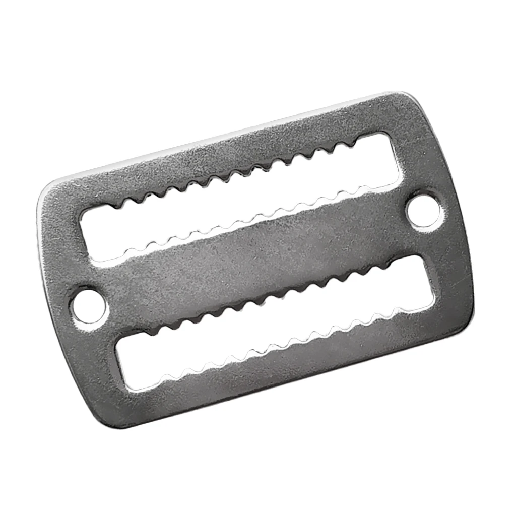 1 Pcs Stainless Steel Heavy Duty Scuba Diving Weight Belt Webbing Keeper Stopper Slider Retainer Dive Accessories
