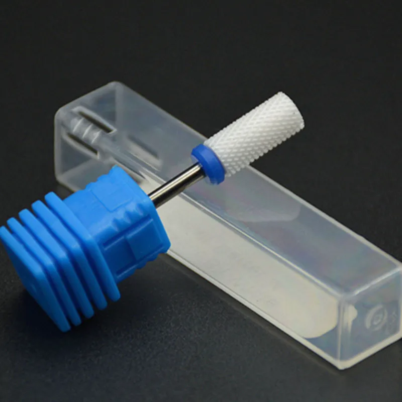 1pcs nail art salon tools Ceramic nail drill bit mill file for nail art electric drill manicure machine Accessories 3