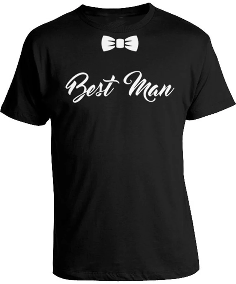 Men T Shirt Summer Tops Tshirt Cotton Funny Wedding Shirt Wedding Gift for Friends Best Man