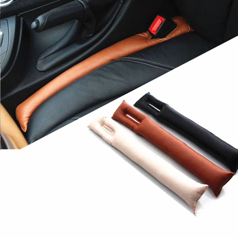 

2pcs Car Styling Seat Gap Filler Pad Cover for Ford Focus 2 3 4 Mondeo Fusion Kuga Ecosport Fiesta Falcon EDGE EVOS