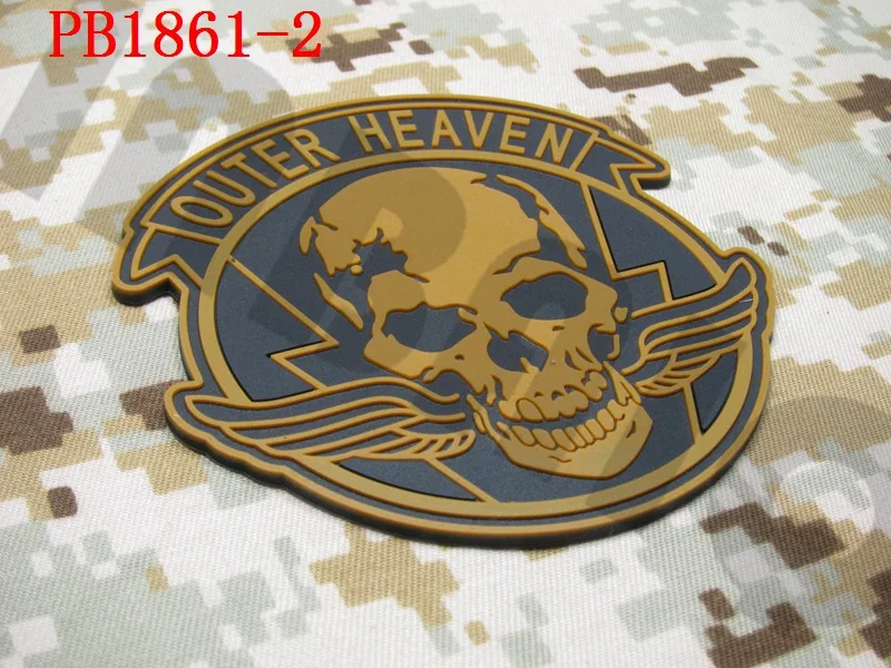 3D ПВХ патч MGS OUTER HEAVEN PMC Special Force Group