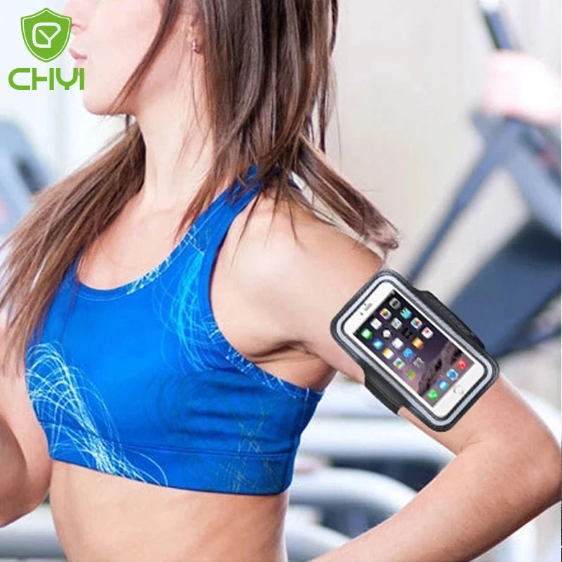 CHYI чехлы для iPhone 8 7 plus 6s 6 Чехол спортивная повязка на руку пояс чехол бега сумка
