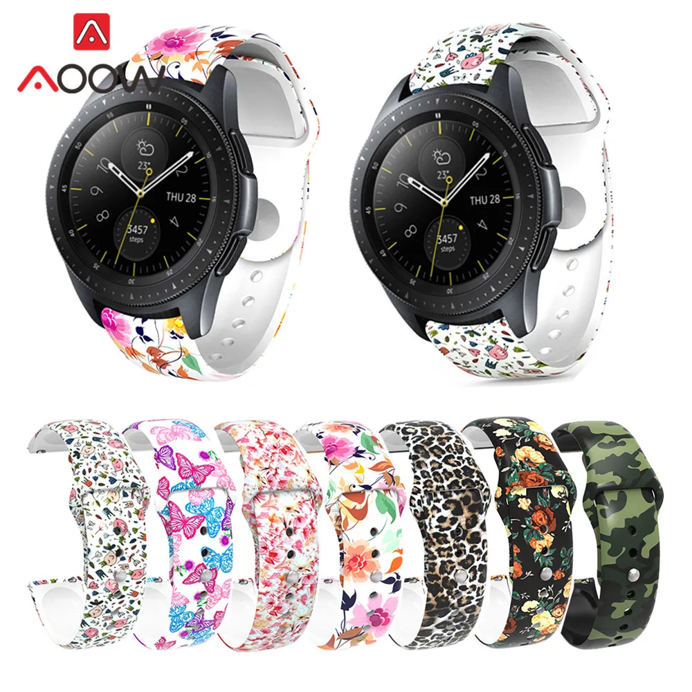 20 мм 22 мм силиконовый ремешок для часов samsung Galaxy Watch Active 42 мм 46 мм браслет ремешок для gear S2 S3 Huami Amazfit Bip
