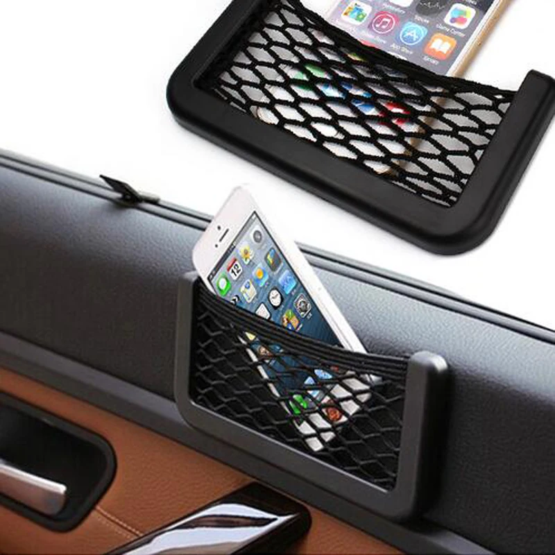 

1x Car Seat Side Back Storage Phone Holder Pocket Bag For Peugeot 307 206 308 407 207 3008 406 208 508 301 2008 408 5008