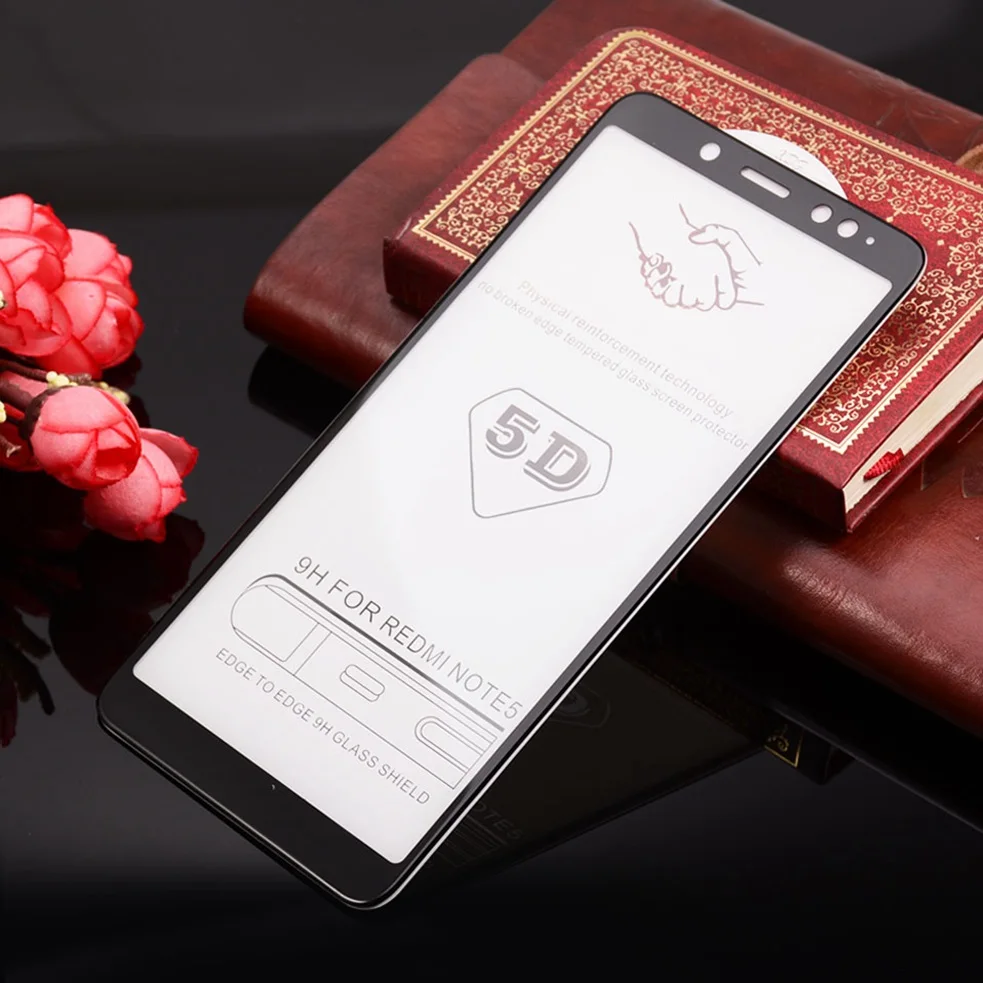 5D Tempered Glass for Xiaomi Redmi Note 5 Screen Protector Xiomi Xaomi Note5 Film 9H Full Cover for Xiaomi Redmi Note 5 Glass 3D (11)