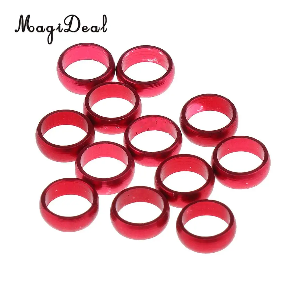 MagiDeal 12 Pieces Dart Sharft Protect Flights O Rings Spare Gripper Ring Redin Darts from