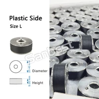 Sanbest 144pcs Polyester Prewound Bobbins Thread Plastic Side Size L (SA155) – For Brother & Babylock Embroidery Machines TH00021 - Image 6