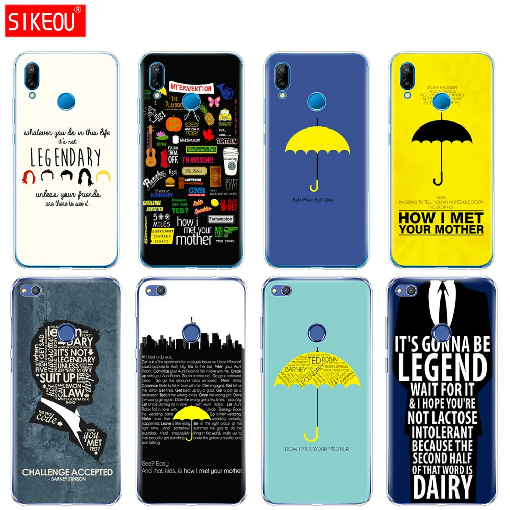 Silicone Cover Phone Case For Huawei P20 P7 P8 P9 P10 Lite Plus Pro 2017 P