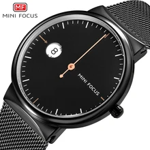 MINIFOCUS Luxury Brand Men Watches Stainless Steel Analog Quartz Watch Men Waterproof Clock Men's Wristwatches Relogio Masculino MINIFOCUS Luxury Brand Men Watches Stainless Steel Analog Quartz Watch Men Waterproof Clock Men's Wristwatches Relogio Masculino