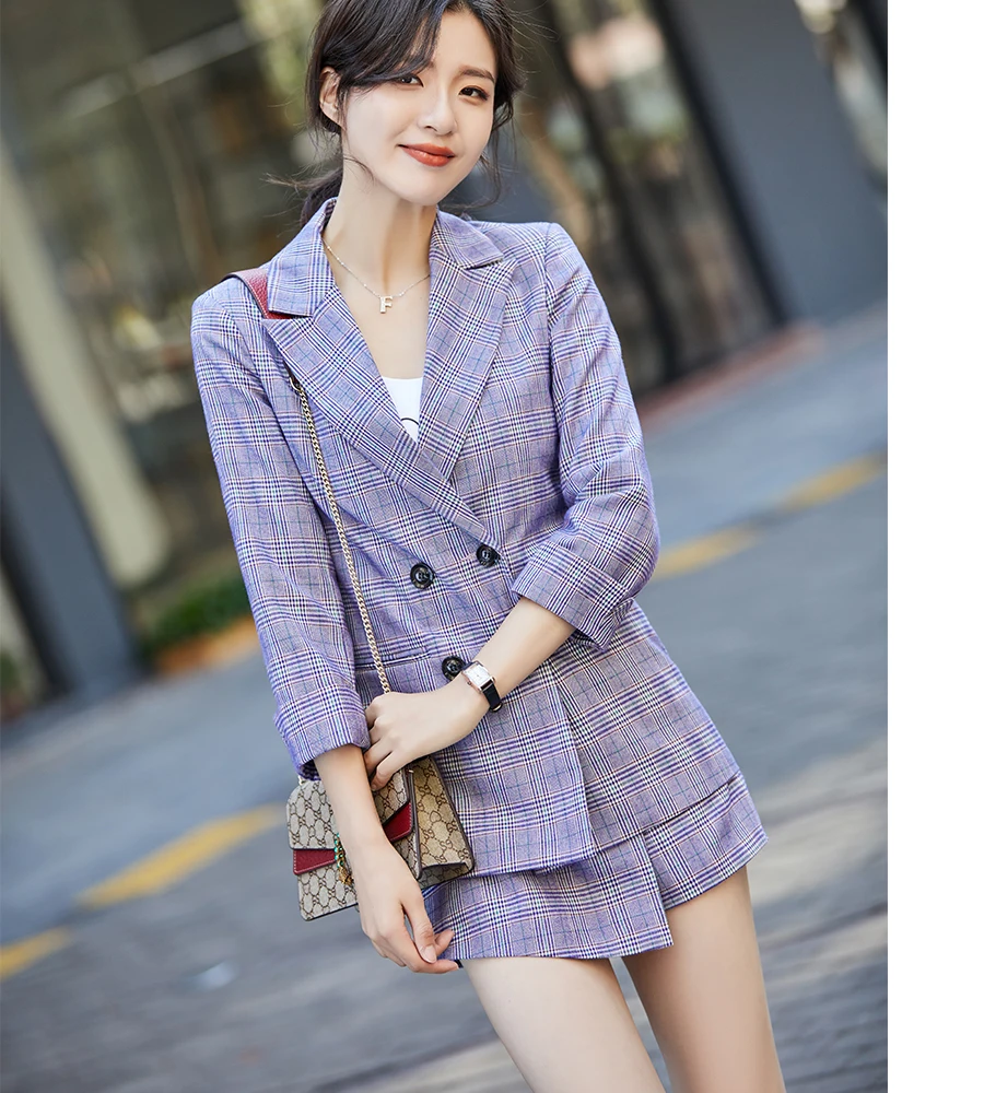 Новинка 2019 года для женщин высокое качество полосатый Блейзер модная куртка повседневный уличный стиль пальто для лето весна осень одежда