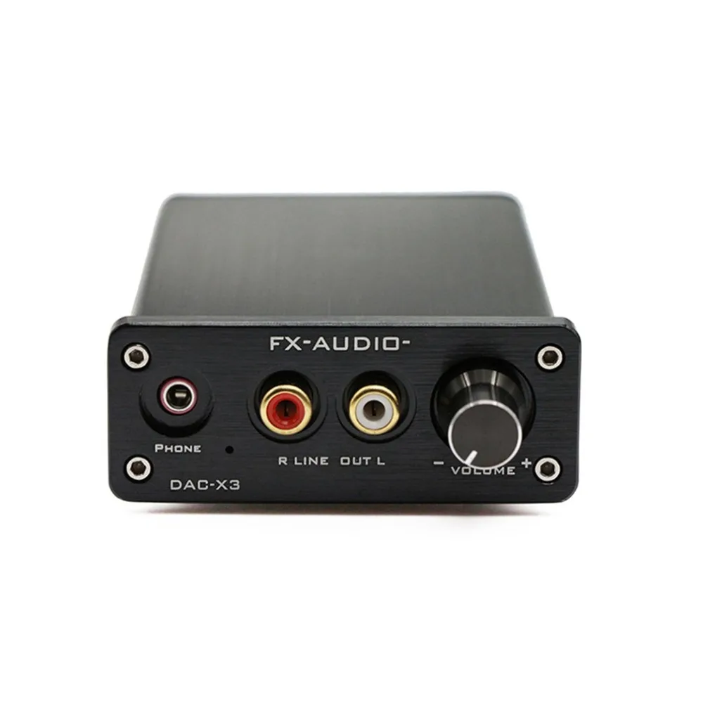 

FX-AUDIO Dac-x6 Desktop Amp Preamplifier Audio Decoding Hifi Amp 24bit / Lossless Decoding Desktop Amp Audio Dac Decoder