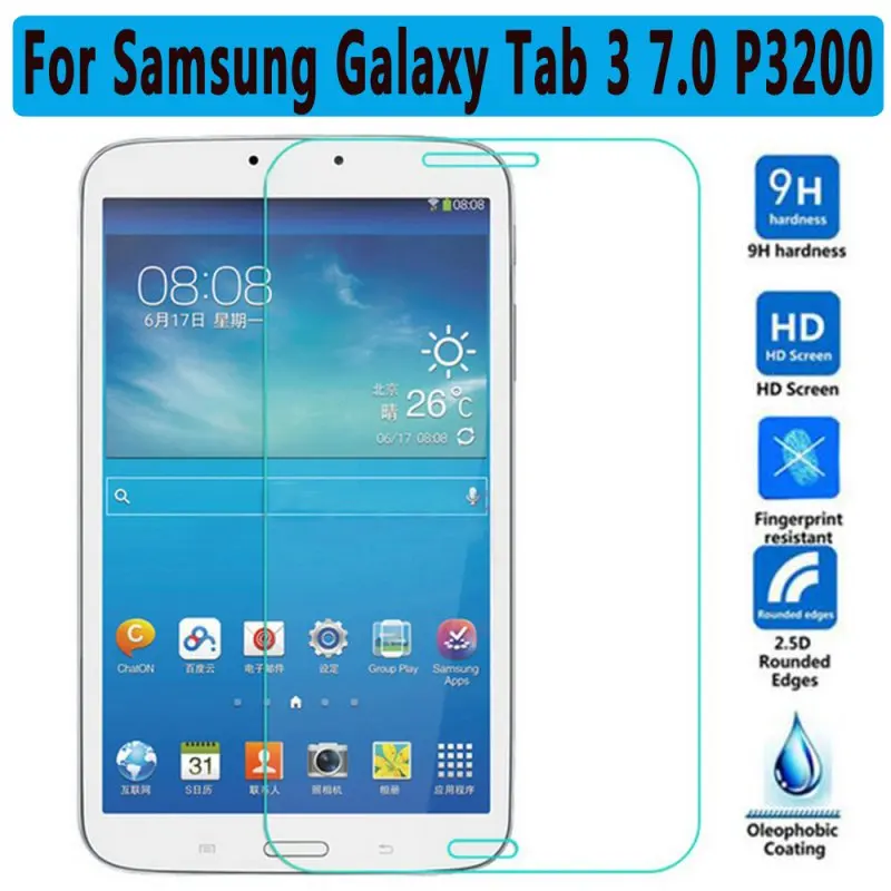 Закаленное стекло для samsung Galaxy Tab 3 7,0 8,0 10,1 Защита экрана для samsung Galaxy Tab 3 T110 T210 T310 P3200 P5200 стекло - Цвет: For P3200