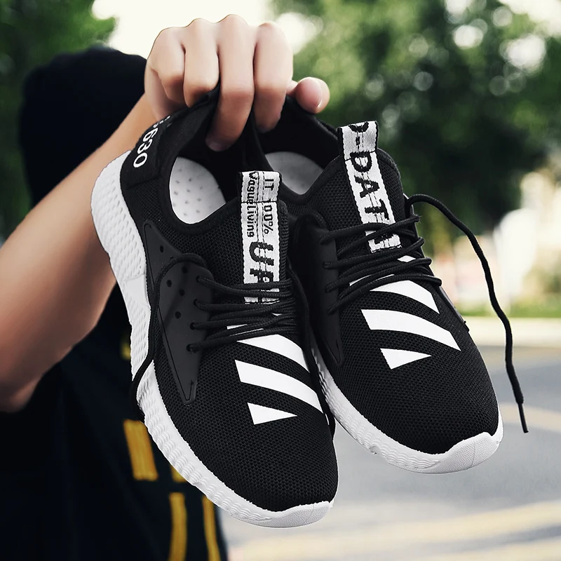 

TOSJC Man Spring casual shoes male summer Vulcanize Shoes breathable lace up footwear teenage sneaker