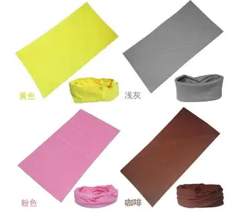 

30pcs 2017 seamless scarf multi functional Riding Bicycle magic bandanas sunscreen muffler unisex scarf hijab
