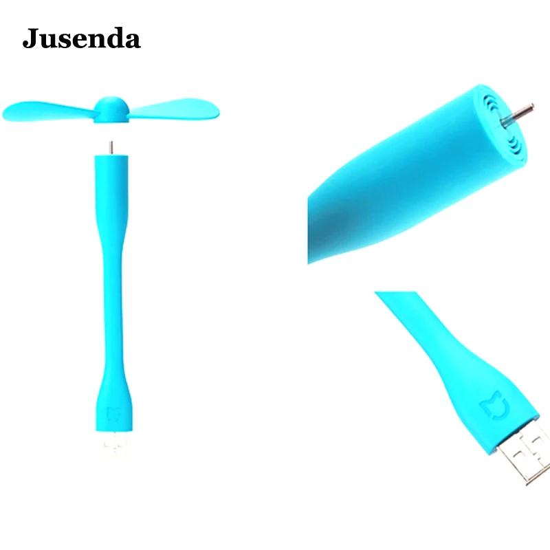 

USB Fan Portable Mini Fan for Power Bank Notebook Laptop Computer power supply Flexible USB air fan Big wind and colorful choose