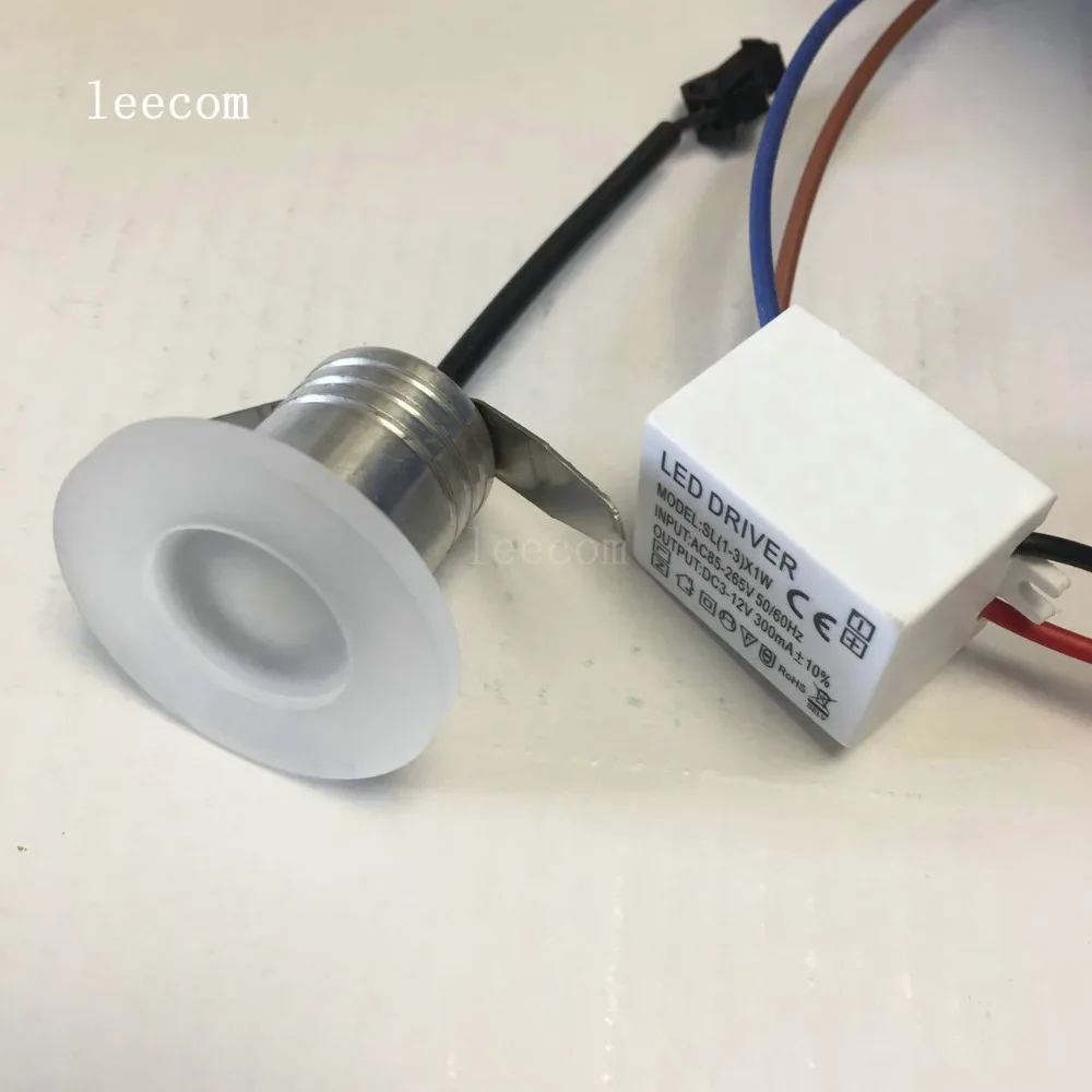 

LED Mini Cabinet Downlight 3W diameter 33mm white Frame Recessed Ceiling No Flicker Spot Lights For Home