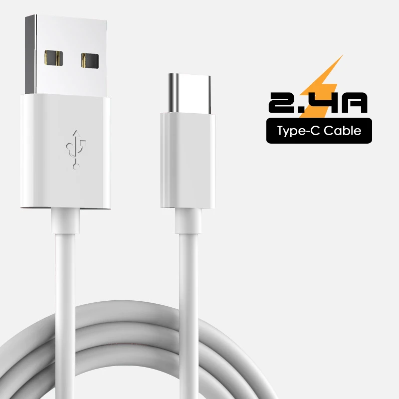 SUPTEC usb type-C кабель для samsung S9 S8 быстрая Синхронизация данных USB-C зарядный провод для телефона USB зарядное устройство Шнур для Xiaomi Mi9 Redmi Note 7 - Цвет: White