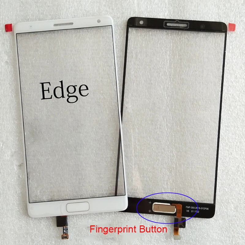 Touch Lens For Lenovo ZUK edge z2151 Screen Panel Glass With Fingerprint Button Module Black White Gold | Мобильные телефоны и