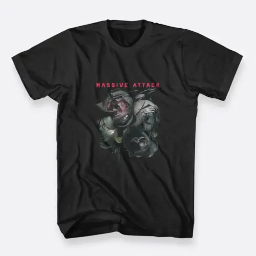 

Massive Attack Collected British Trip Hop Black Tees S to 3XL Cotton T-shirts