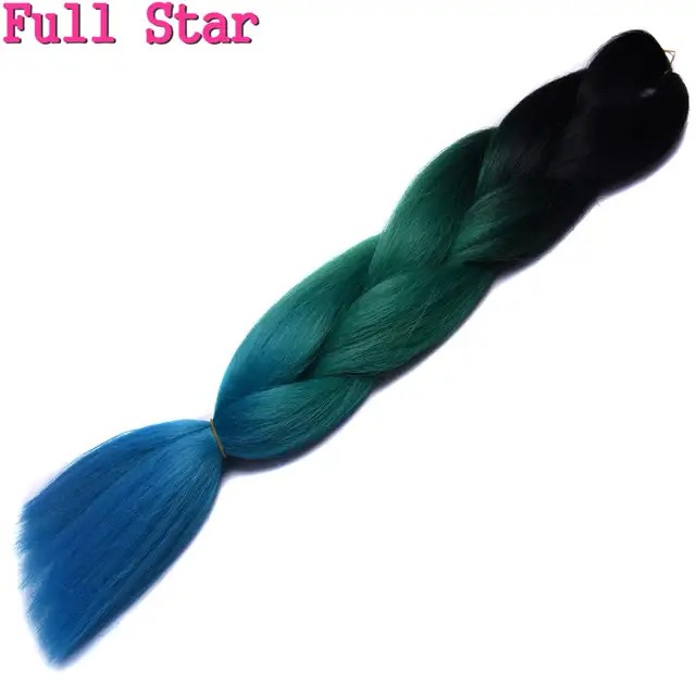 Pre Stretched Braiding Hair 1pack 24 100g Jumbo Braid Purple