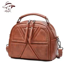 Vintage Patchwork New Small Shell Women Handbag Bear Pendant Hotsale Brand Messenger Bag Classical Ladies Crossbody Shoulder Bag