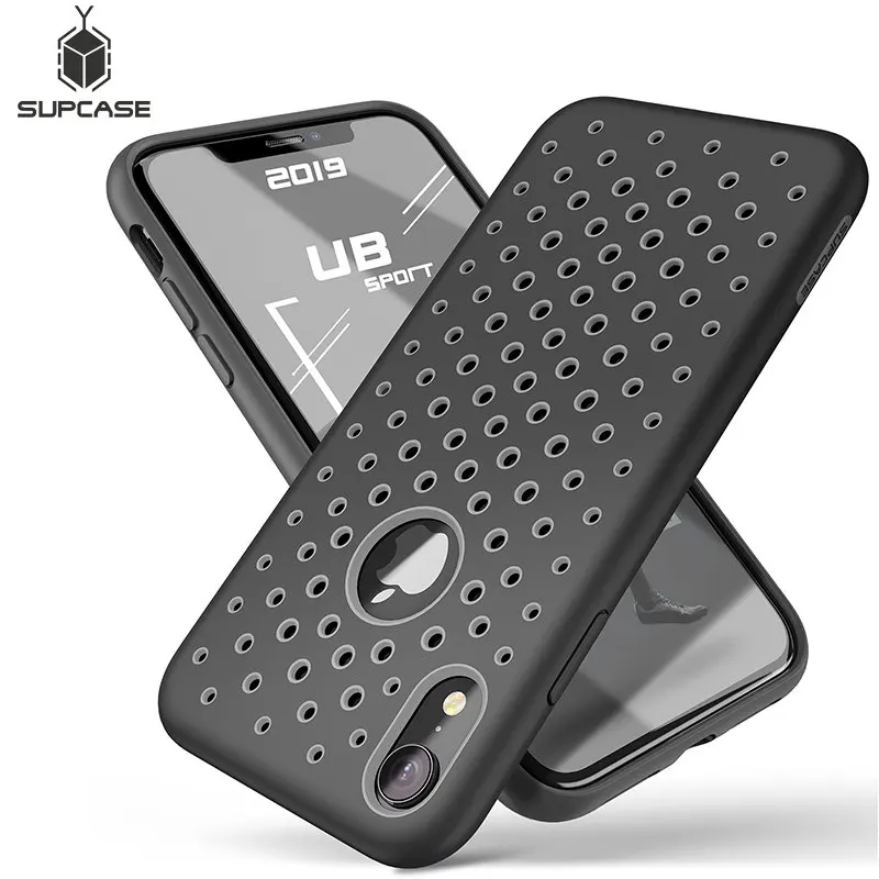 SUPCASE для iphone XR чехол 6 1 дюйма UB Sport жидкий силиконовый резиновый поликарбонатный