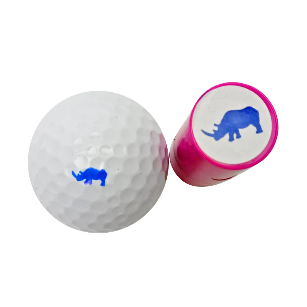  Quick-dry Golf Ball Stamp Stamper Skull Eyes Lips Marker Seal Impression ABS Plastic Golf Ball Stamper Stamp Golf Ball Marker