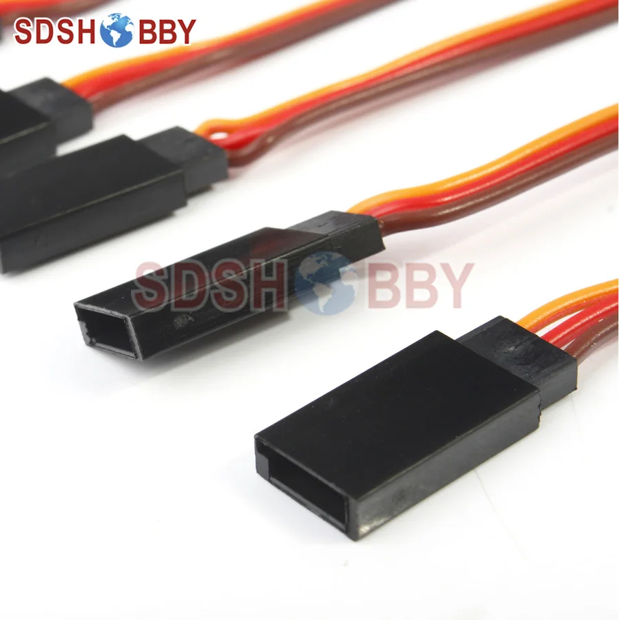 10 шт. * 22 #/22AWG сверхмощный сервоудлинитель плоский кабель 150 мм|servo extension|servo extension