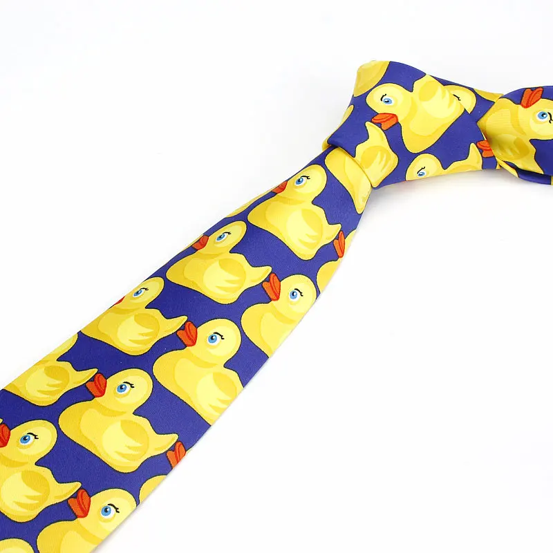 Фирменная Новинка Горячая Мода Фирменная Новинка Барни Как я встретил вашу маму Даки галстук желтый Rubber Duck галстук галстуки Barney душка