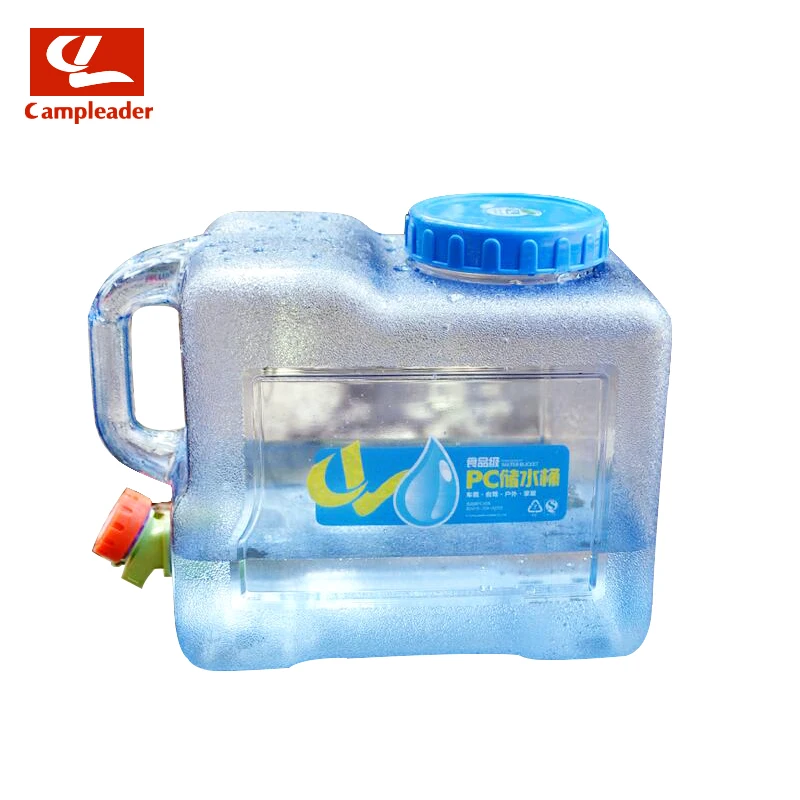

Campleader 8L Water Bottle Container Camping Hiking Picnic Handy Collapsible Outdoor Camping Car Durable PC Water Bucket CL131