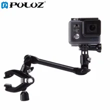 Para Gopro Acessórios 360 Graus Ajustável Bass Guitar Violino instrumento Musical Suporte de Montagem para GoPro HERÓI 5/4/3 + SJ4000
