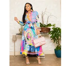 Африканская одежда костюм в африканском стиле для женщин наборы Африканский принт эластичный Базен мешковатые юбки Рок Стиль Дашики рукав костюм для леди