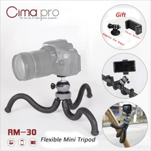 Cima pro RM-30 путешествия открытый мини Кронштейн Стенд с телефона клип Осьминог штатив для цифровой Камера смартфон GoPro