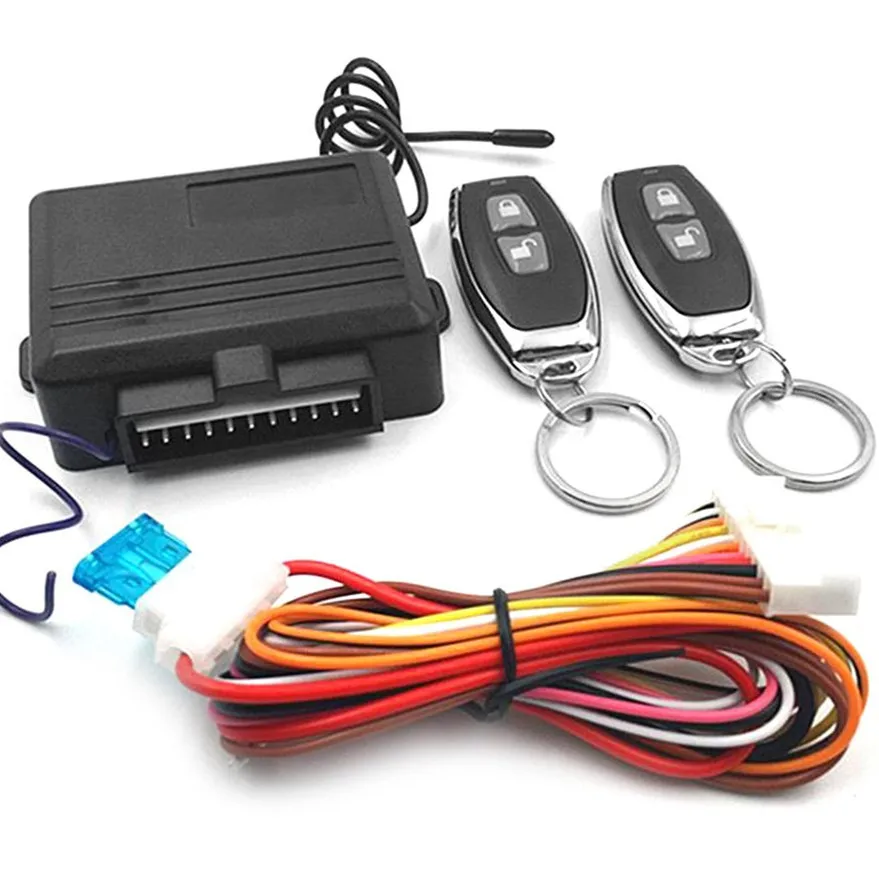 Universal Keyless Entry System Car Alarm Systems Device Auto Remote Control Kit Door Lock Vehicle Central Locking And Unlock Universal Keyless Entry System Car Alarm Systems Device Auto Remote Control Kit Door Lock Vehicle Central Locking And Unlock