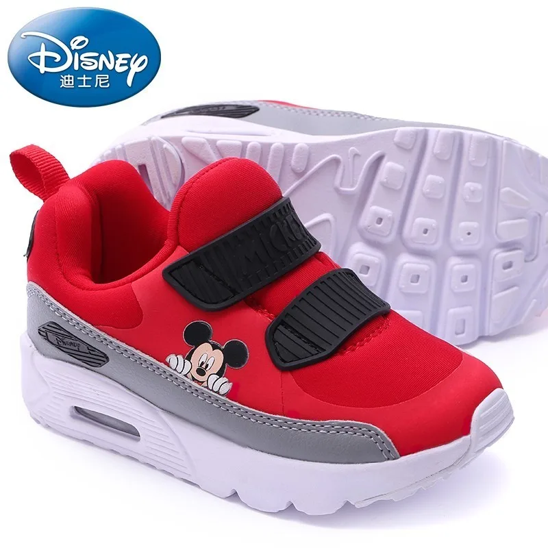 

Disney Kids Shoes Fashion Cute Mickey Cartoon Air Cushion Children's Sports Shoes Comfortable Non-slip Sneakers#1018