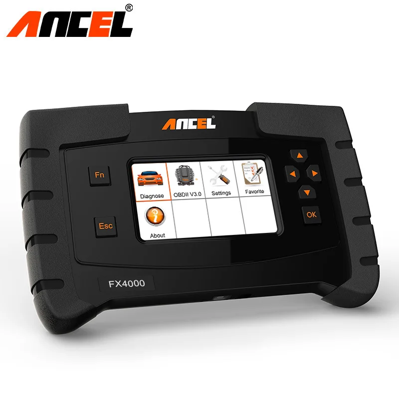 

Ancel FX4000 OBD2 Car Diagnosis Machine OBD2 Automotive Scanner Transmission ABS Airbag SAS EPB ODB2 Auto Diagnostic Scanner