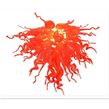 

Red Chandelier Christmas Decoration Chandelier Glass Lightings