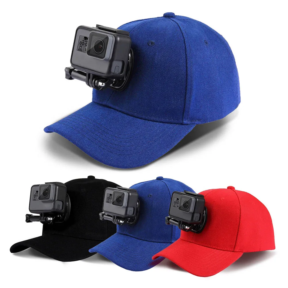 

Outdoor Sun Hat Baseball Cap with Quick Release Buckle Mount for GoPro for Go Pro Accessories C55K Sale