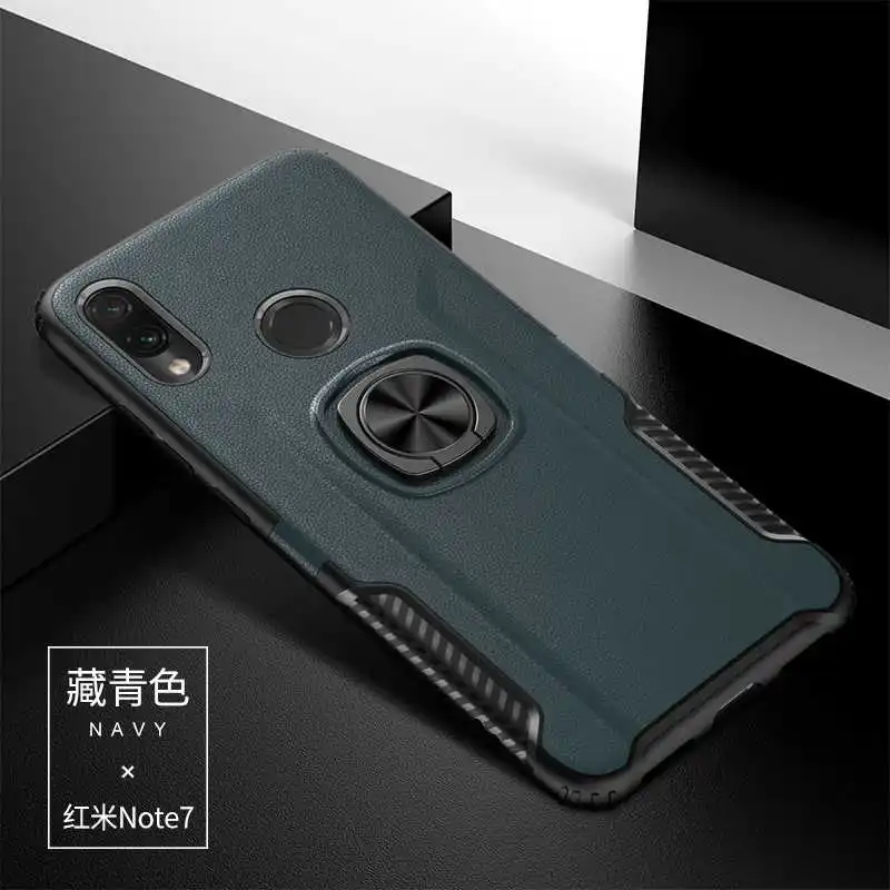 Противоударный защитный чехол для Xiao mi redmi Note 7 6 5 Pro 4 4X Plus Pocophone F1, чехол для Xiao mi 9 mi A2 Lite 6X8 9 SE Play чехол - Цвет: Navy