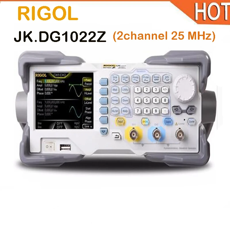 2018 Горячие Rigol DG1022Z 25 мГц произвольное Функция генератор с 2 канала | Инструменты